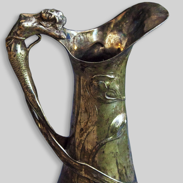 Jug with a handle