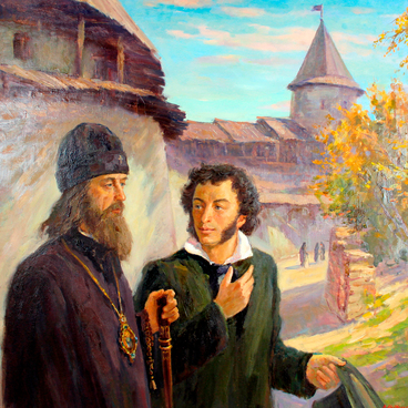А.С. Пушкин в Псковском кремле