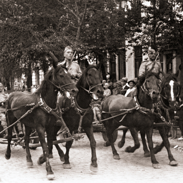 Красная армия входит в Харбин