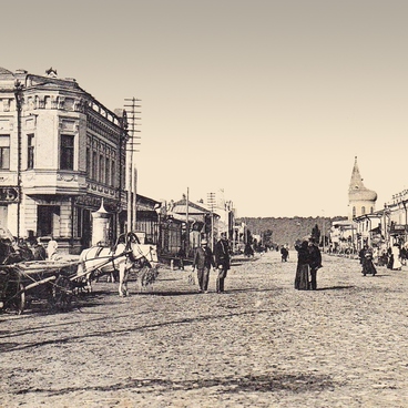 Borisoglebsk city view in the late 19th century