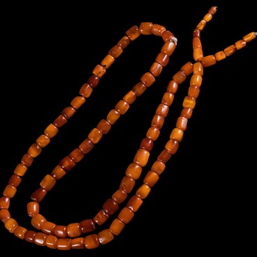 Amber beads