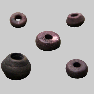 Shale spindle whorl