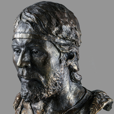 Sculpture of a Bronze Age Man