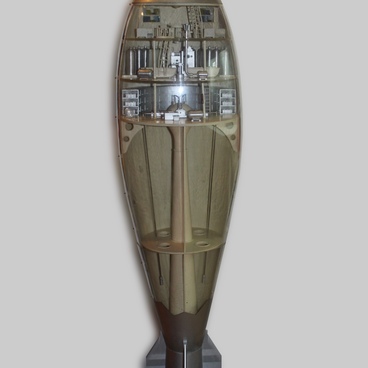 Model of a rocket