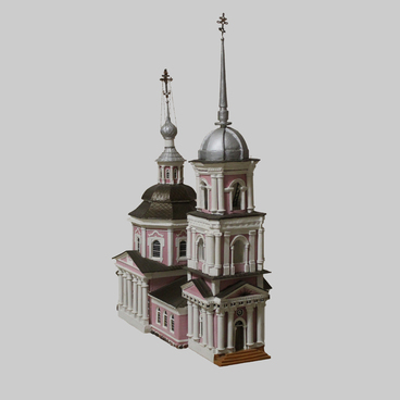 Макет церкви Рождества Христова