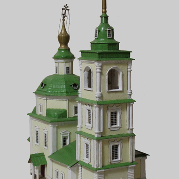 Макет Покровской церкви