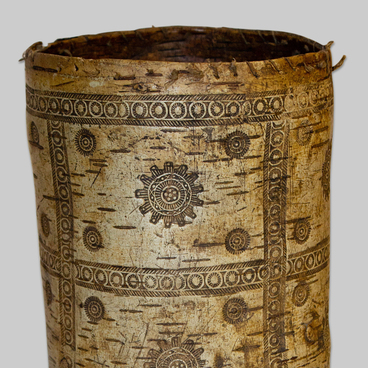 Birch bark box