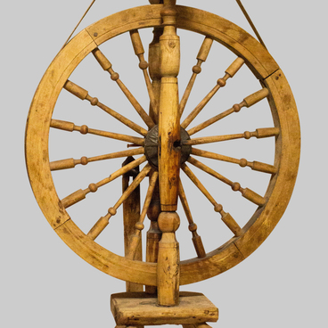 Self-spinning wheel