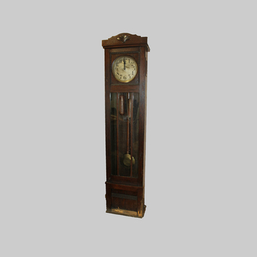 Cabinet clock with pendulum