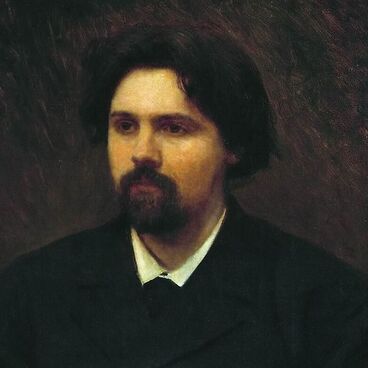 Portrait of artists V.I. Surikov