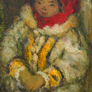 Girl in a Red Kerchief  