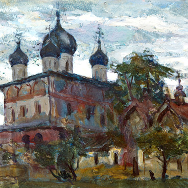 The Znamensky Cathedral in Novgorod 