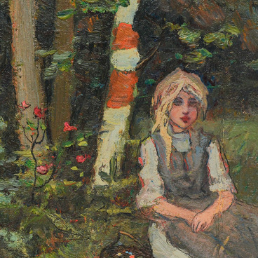 Девочка в лесу