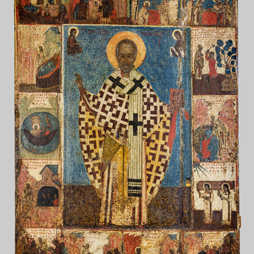 St. Nicholas the and Scenes from His Life