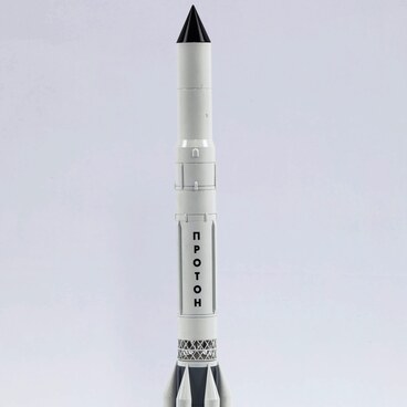 Model of the Proton launch vehicle