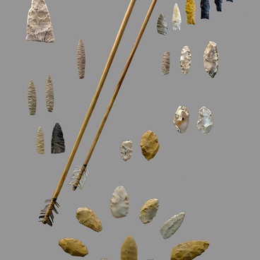 Collection of Objects from the Eneolithic Age ‘K