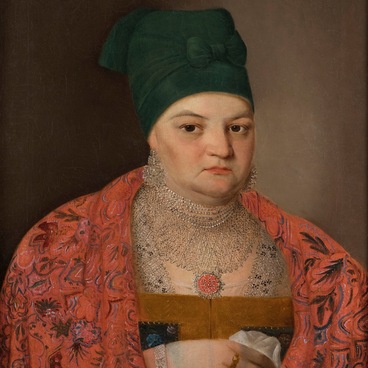 Portrait. Murom merchant’s wife Sorokina-Usova