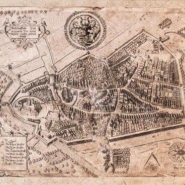 Plan of the city of Oldenburg