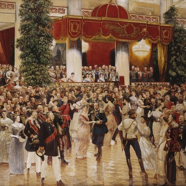 Бал в Петербургском дворянском собрании