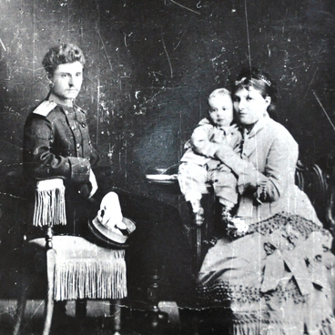 Фото Андрея Журавского с родителями