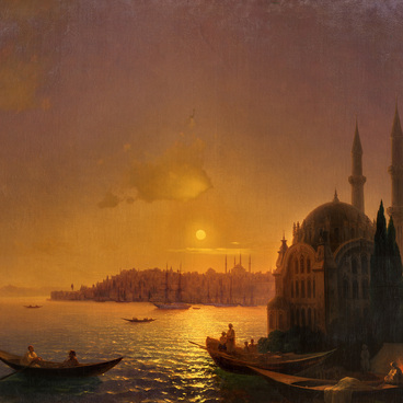 Вид Константинополя при лунном освещении