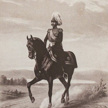 Equestrian Portrait of Emperor Alexander II