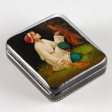 Decorative box "Ivan and the Firebird"