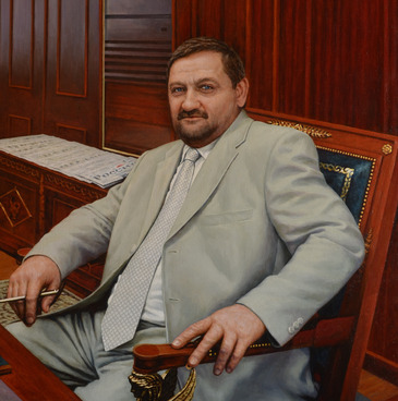 Portrait of Akhmad-Khadzhi Kadyrov