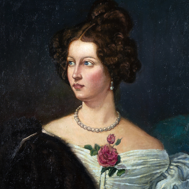 Portrait of Amalie von Krüdener