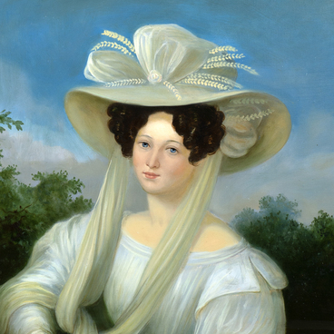 Portrait of Eleonore Tyutcheva