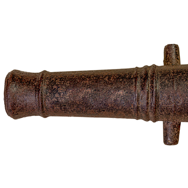 Cast-iron cannon