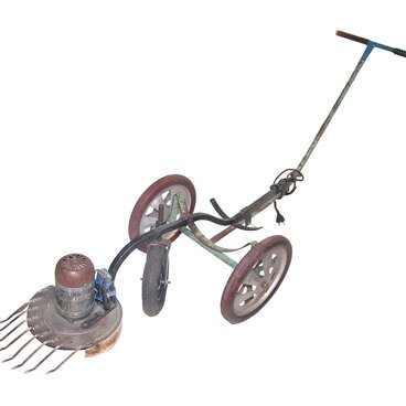 Homemade lawnmower