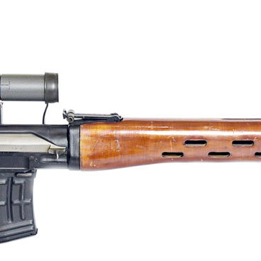 Dragunov semi-automatic sniper rifle