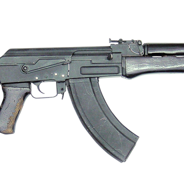 Cutaway AK-47 model