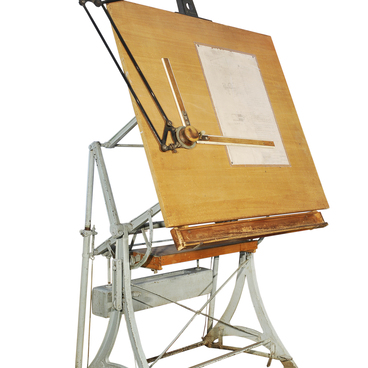 Mikhail Kalashnikov’s drawing board