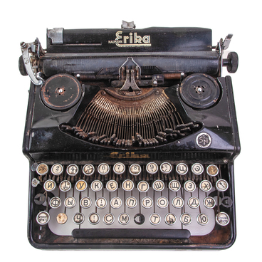 Typewriter "Erika"