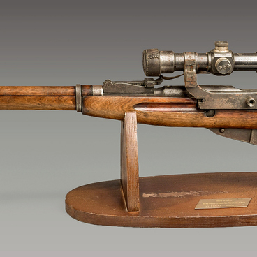 Mosin sniper rifle