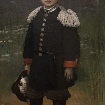 Portrait of Sergey Kramskoy, the Artist’s Son