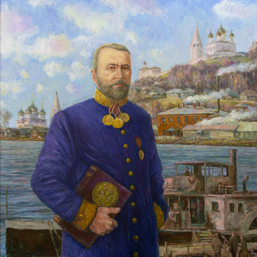 Портрет купца Семёнычева С.И.
