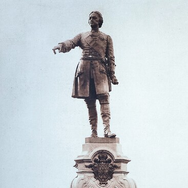 Photograph of the monument to Peter the Great