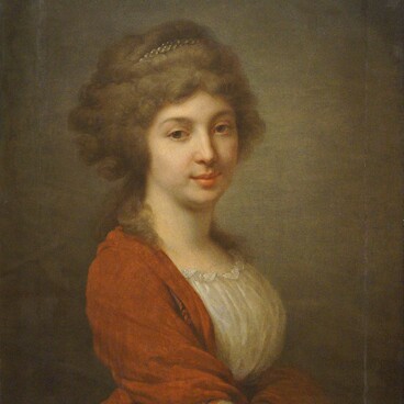 Portrait of countess Vera Zavadovskaya