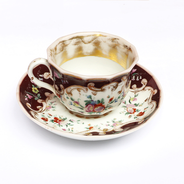 Tea Cup and Saucer Set of One