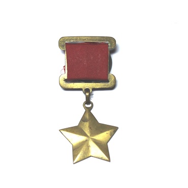 Медаль Золотая Звезда. Дубликат