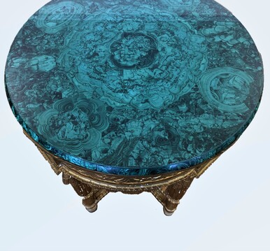 Malachite countertop