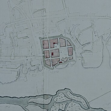 Plan of the town of Pogar