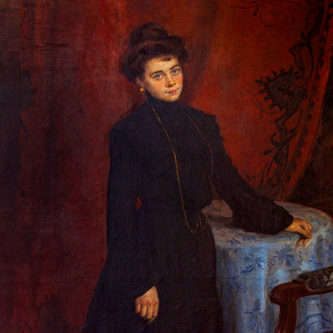 Portrait of Woman in Black