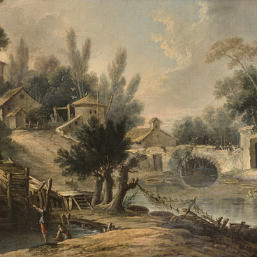 Landscape with a Fisherman