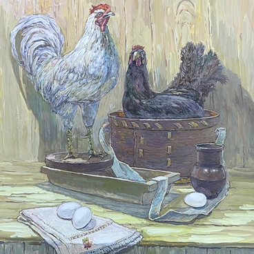 Петушок и курочка