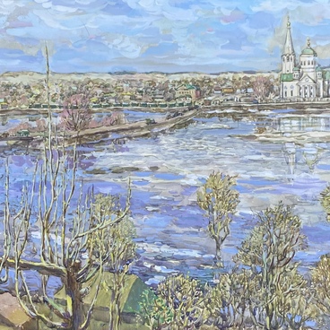 Разлив реки Теши