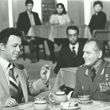 Iosif Kobzon and Gherman Titov